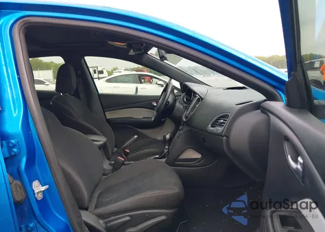 2015 Dodge Dart Sxt из США, поврежденный, VIN 1C3CDFBB1FD422884